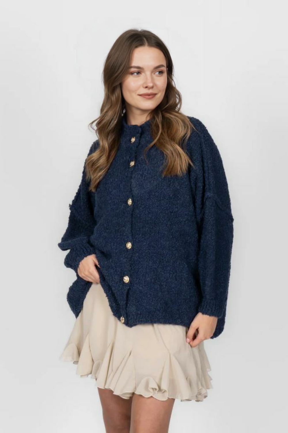 Cozy Glam Lielizmera Kardigan