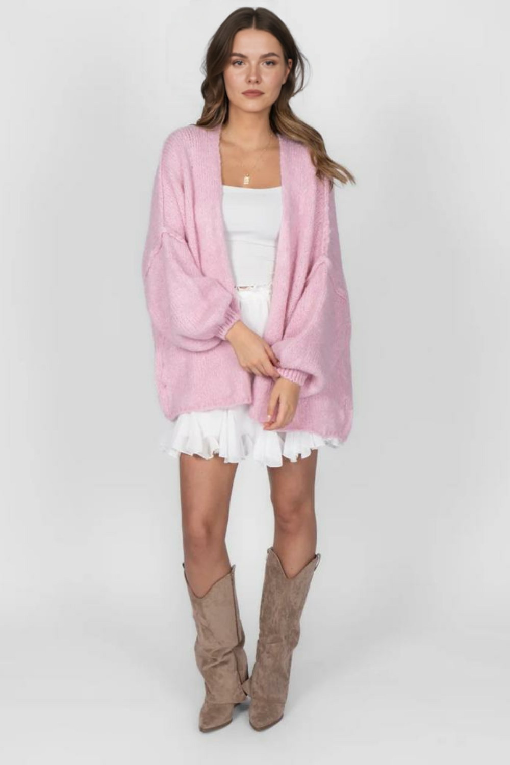 Ikdienas lielizmēra kardigans