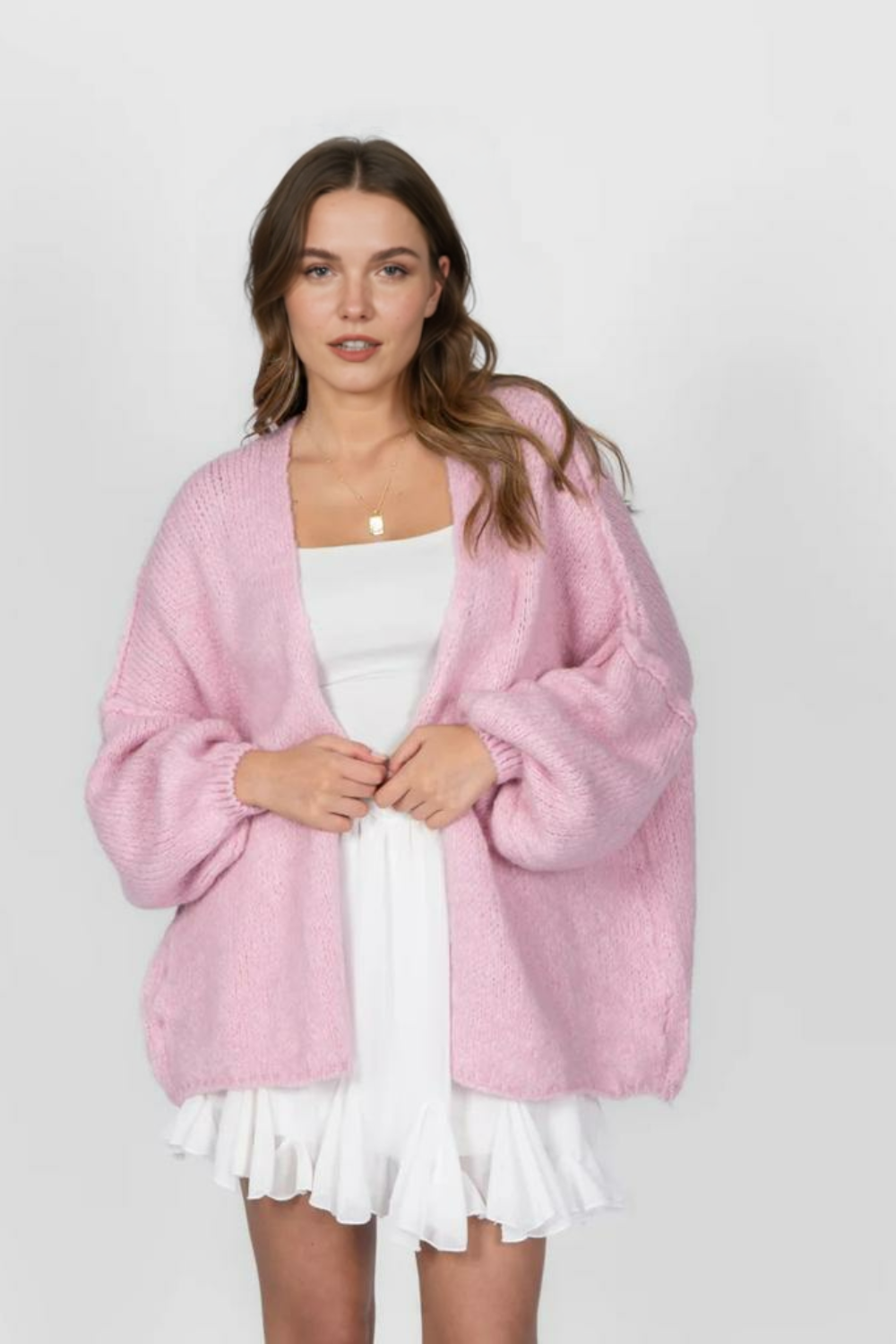 Ikdienas lielizmēra kardigans