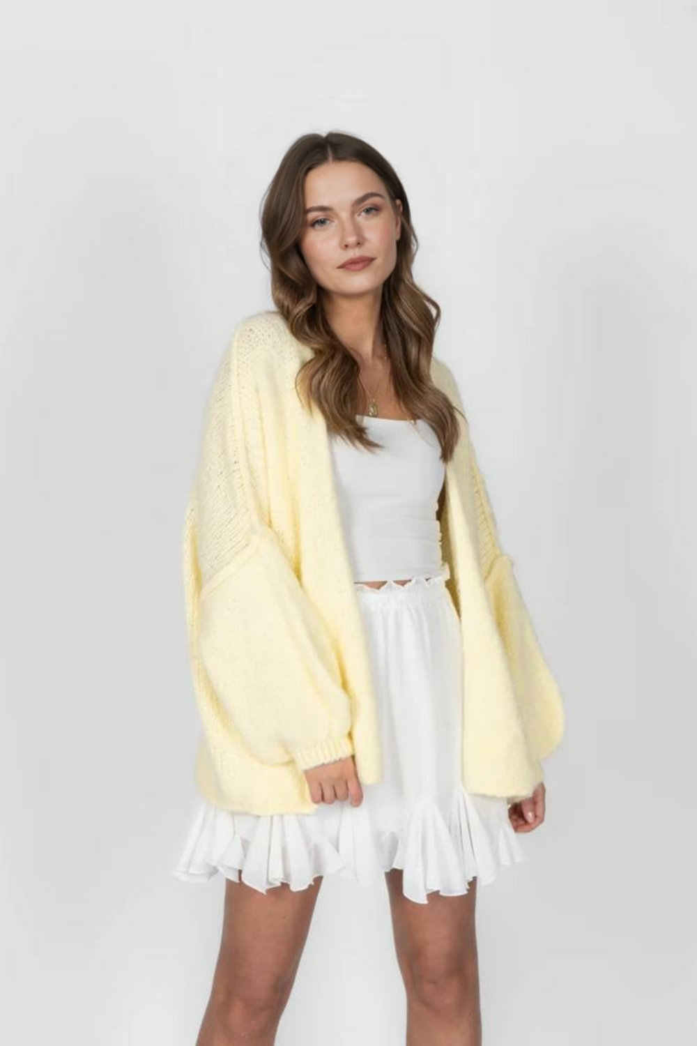 Ikdienas lielizmēra kardigans