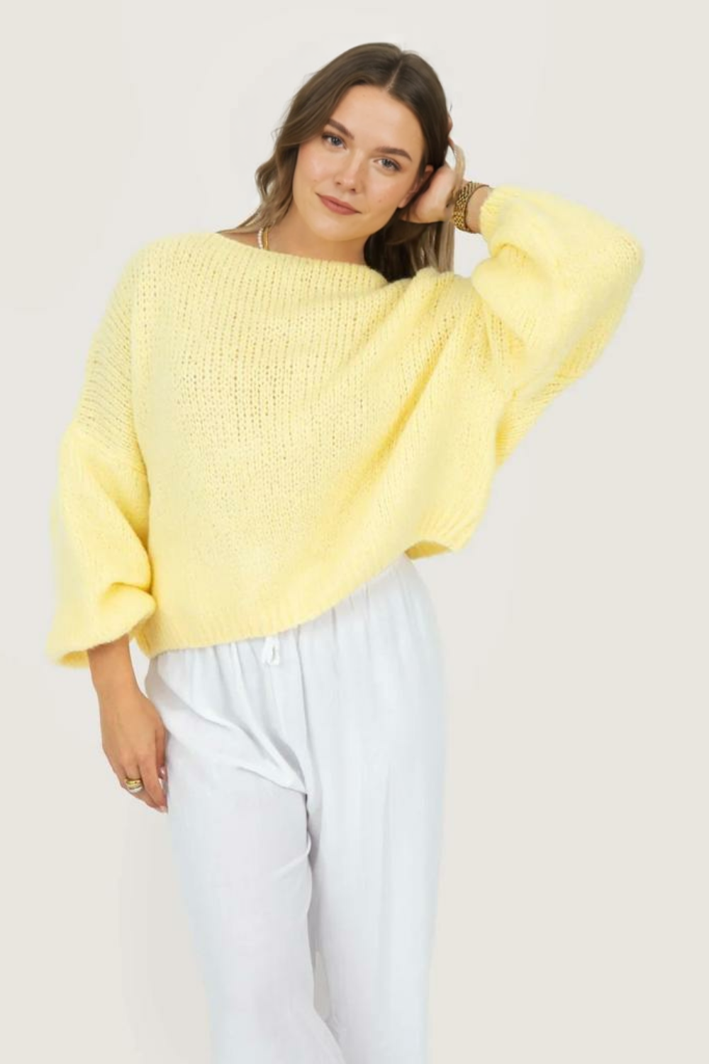 Twist & Bow – divpusējs džemperis