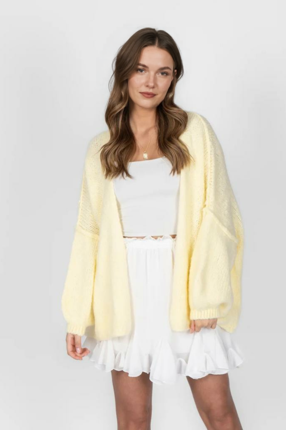 Ikdienas lielizmēra kardigans