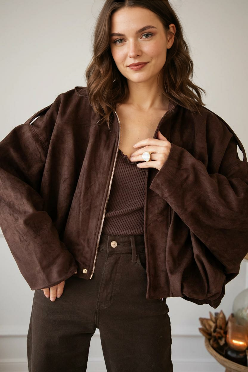 Bowie Suede Choco - Jaka