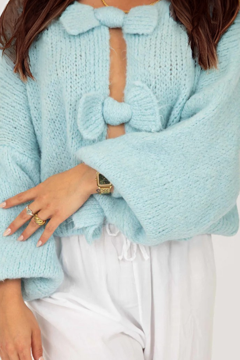 Twist & Bow – divpusējs džemperis