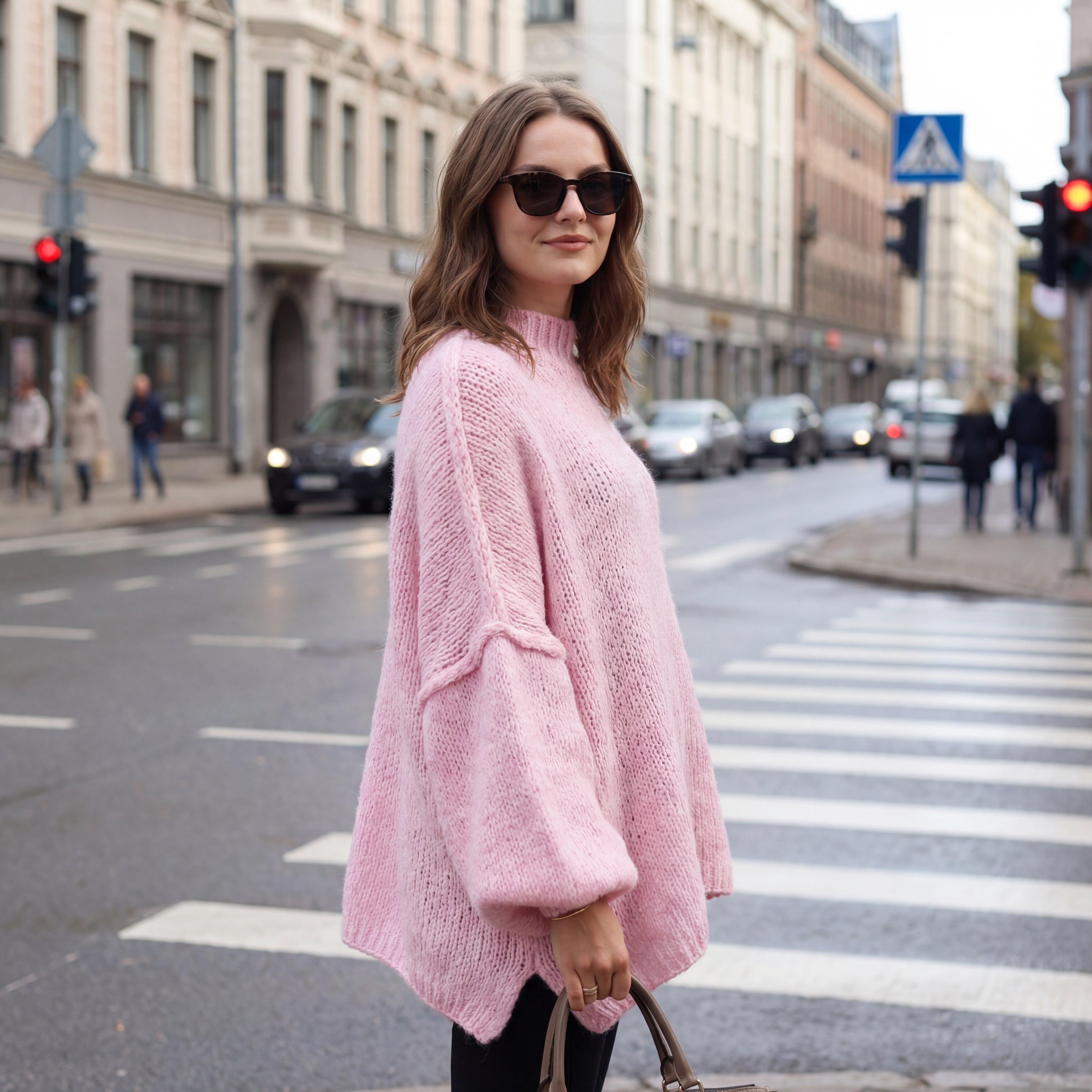 Lielgabarīta džemperis