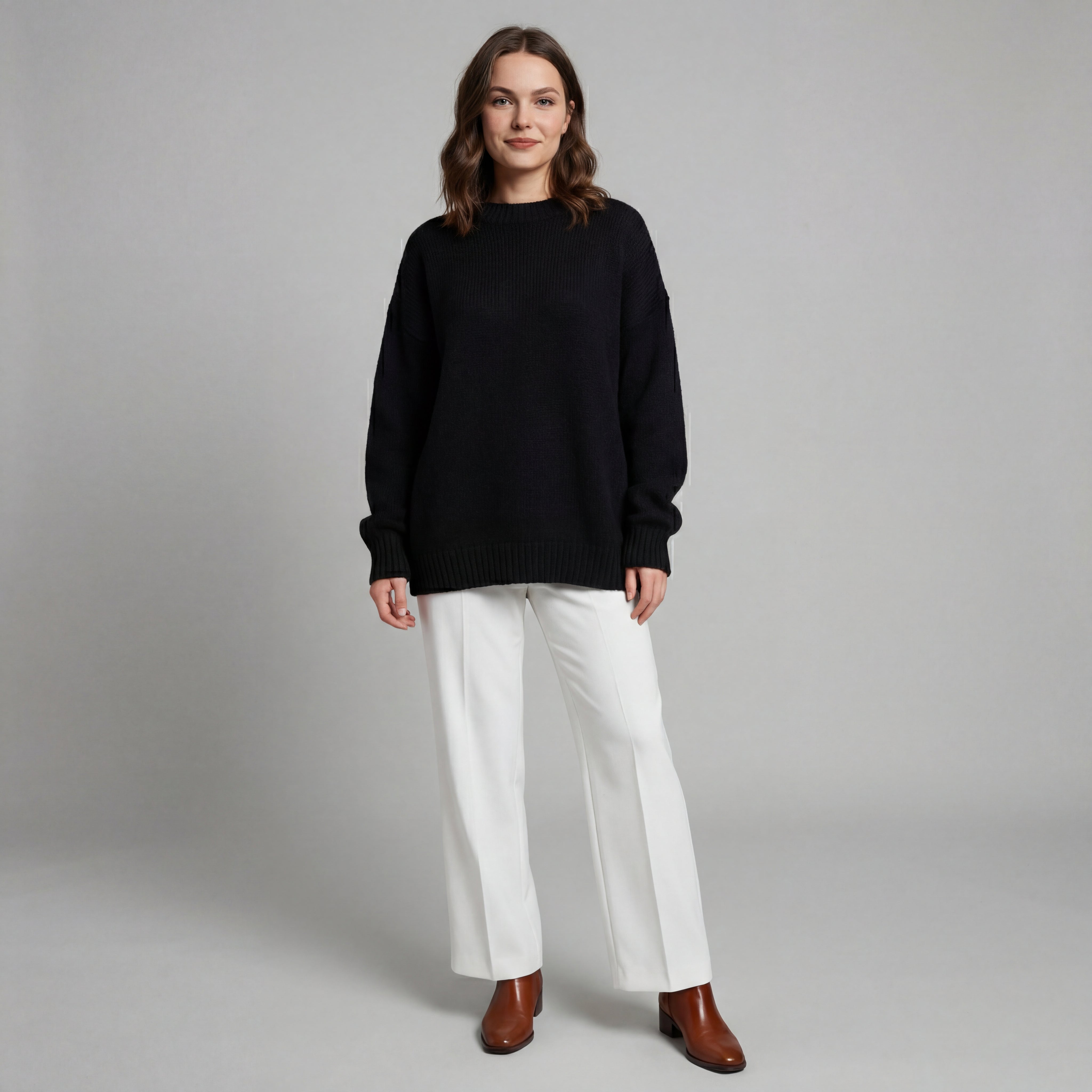 Lielgabarīta džemperis