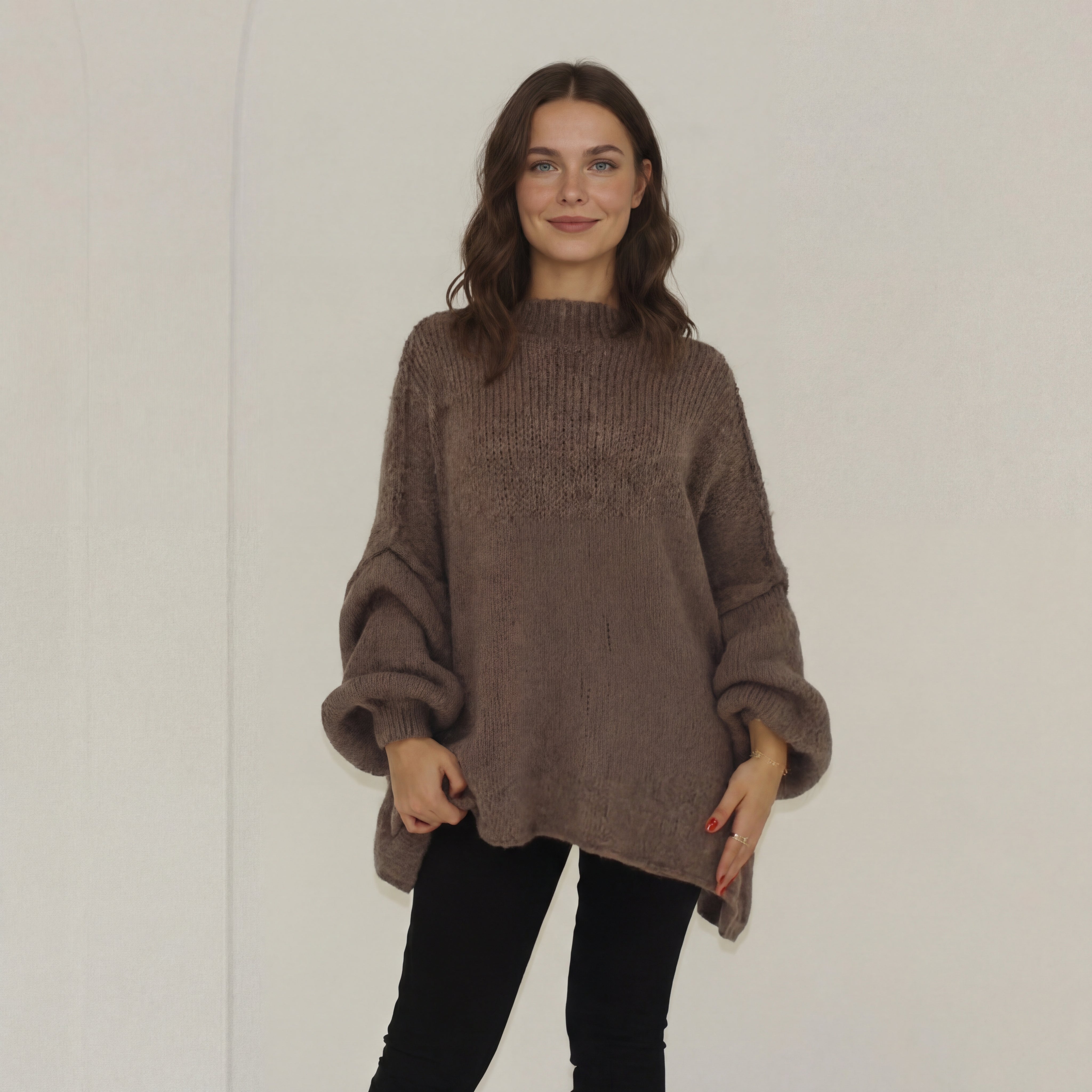 Lielgabarīta džemperis