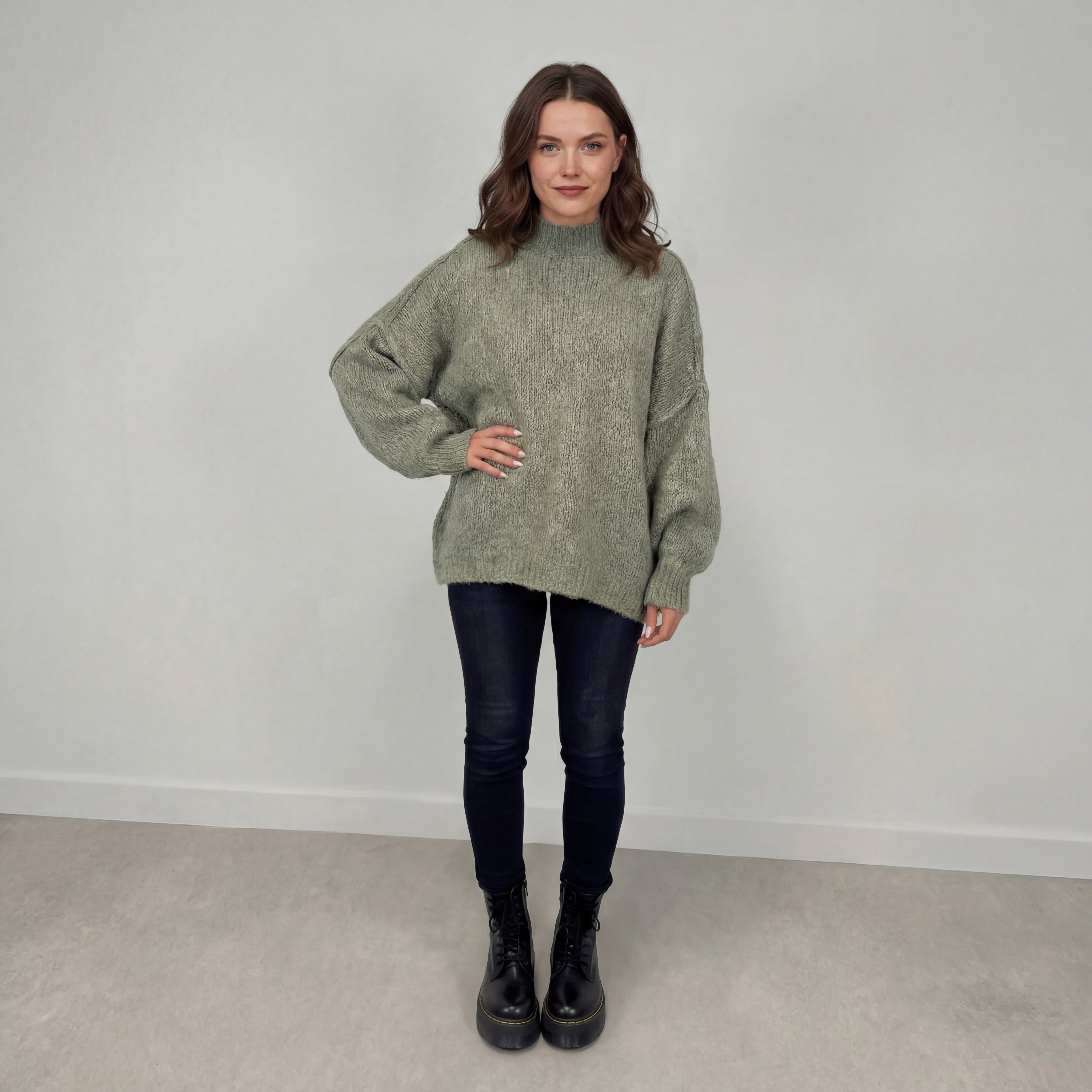 Lielgabarīta džemperis