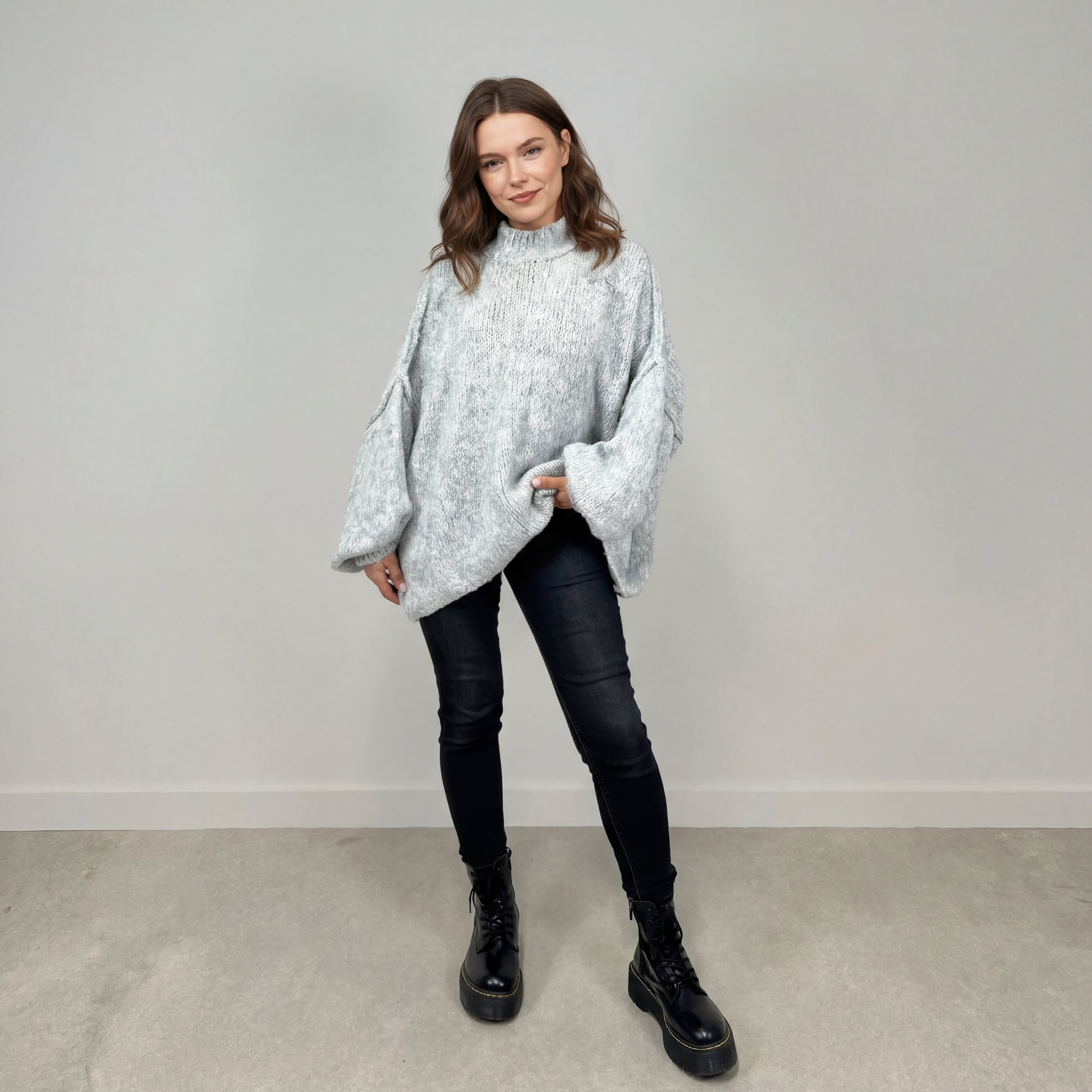 Lielgabarīta džemperis