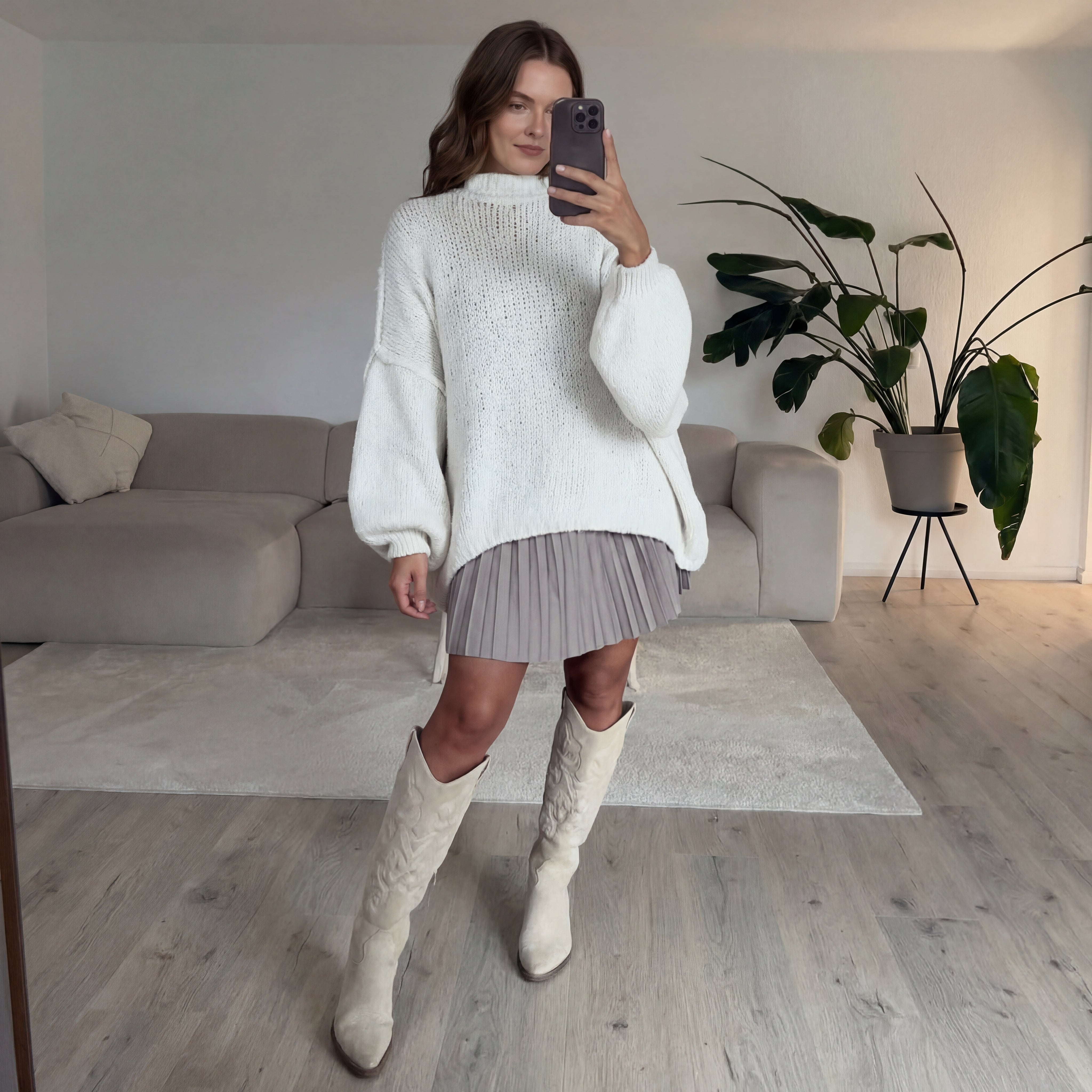 Lielgabarīta džemperis