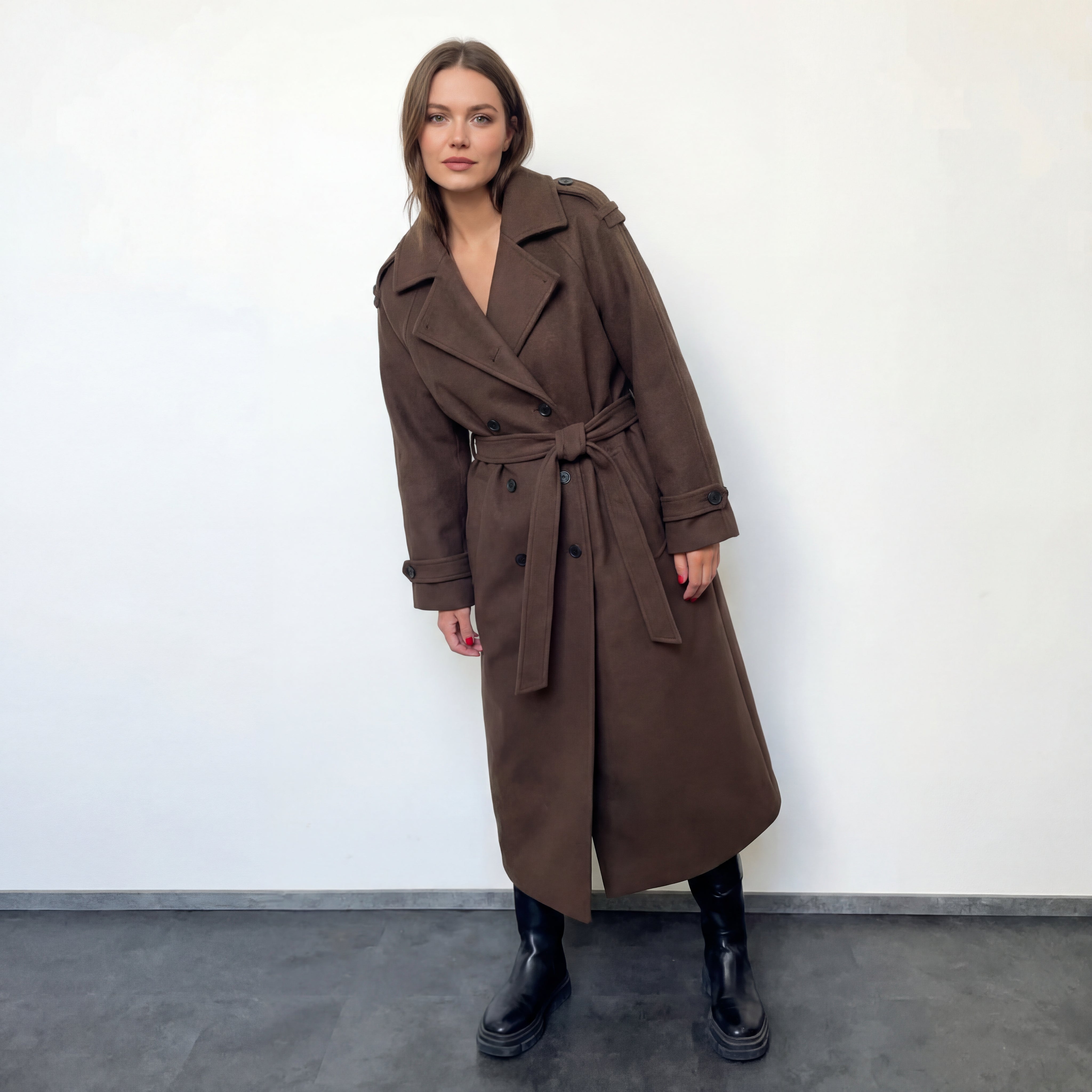 Alicijas rudens ziemas mētelis