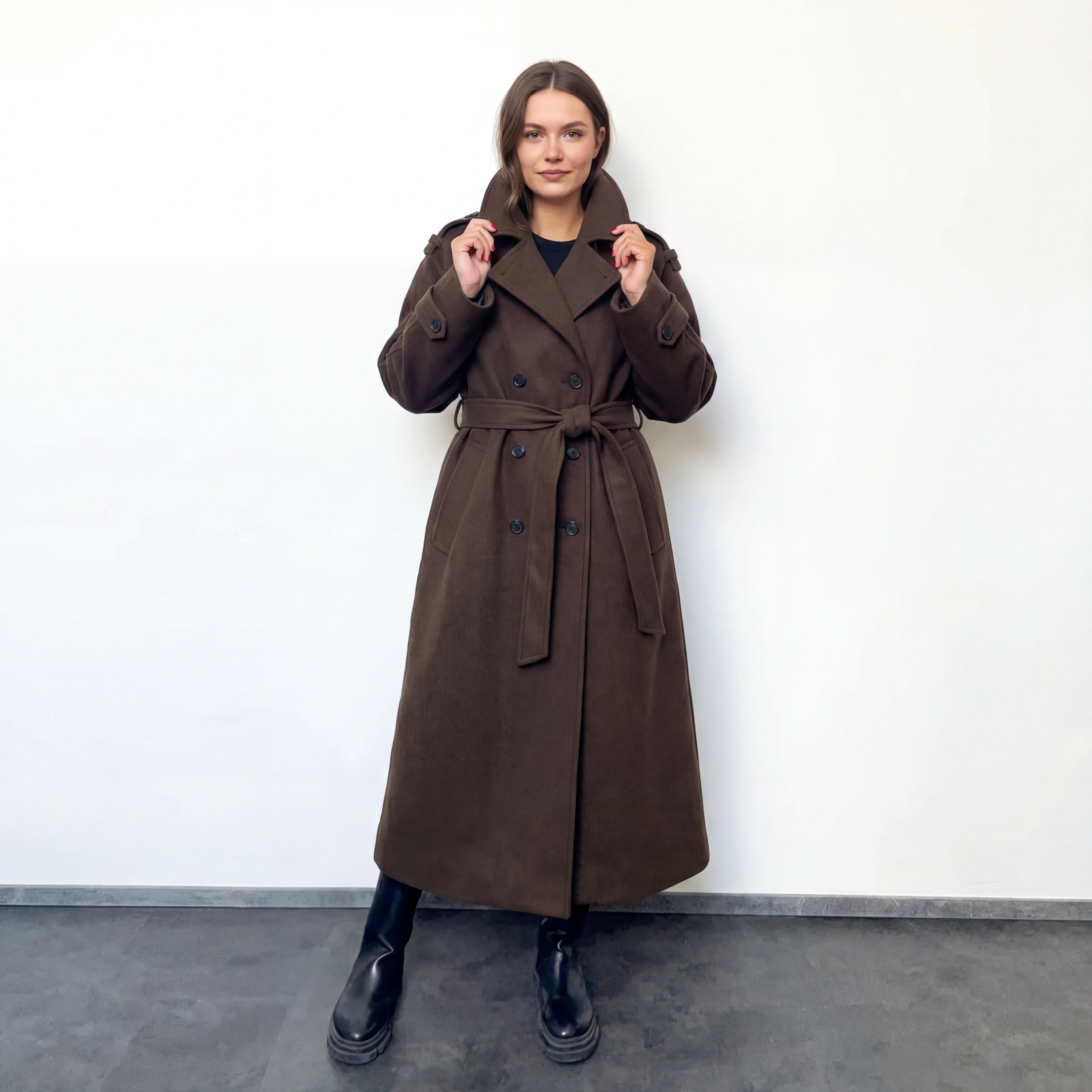 Alicijas rudens ziemas mētelis