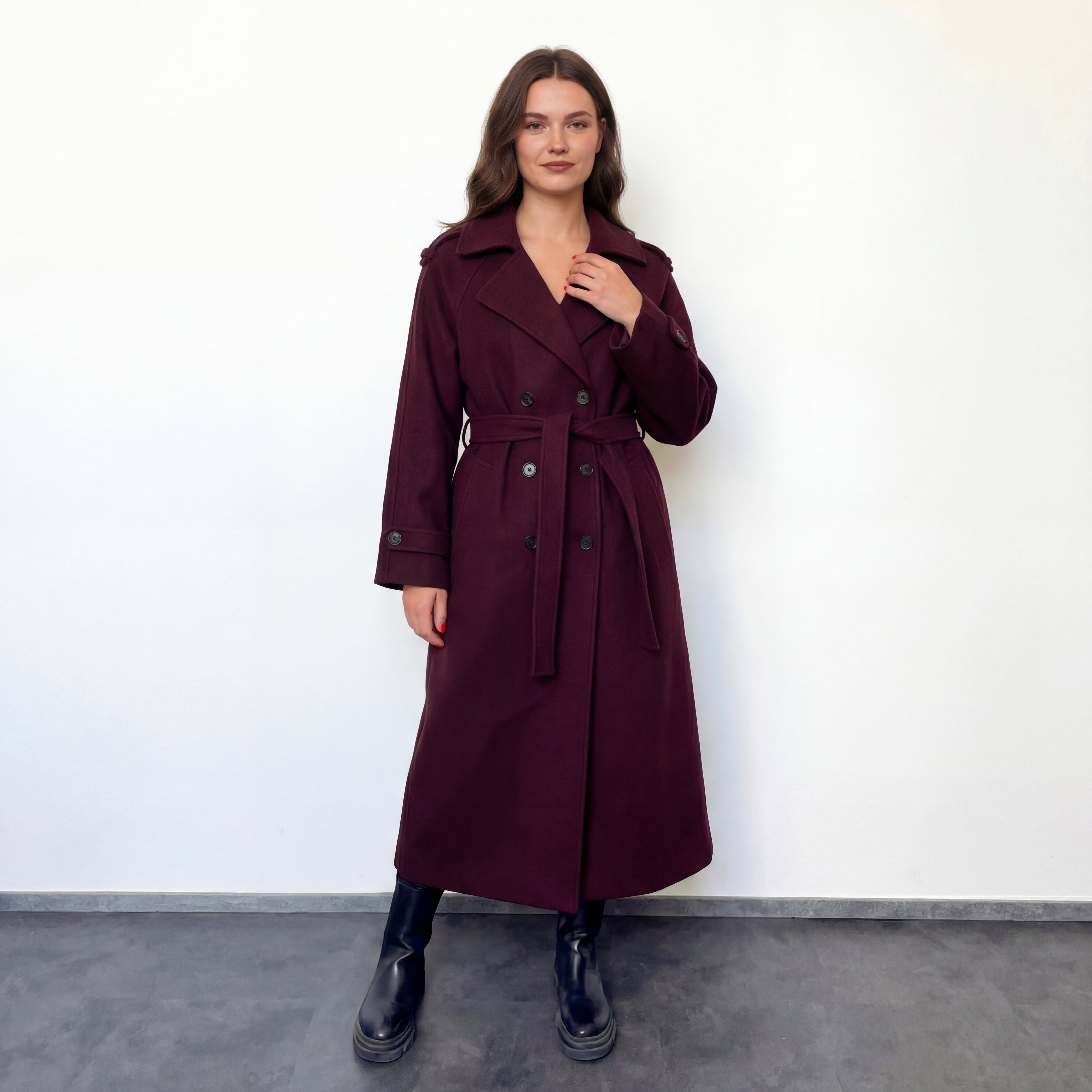 Alicijas rudens ziemas mētelis