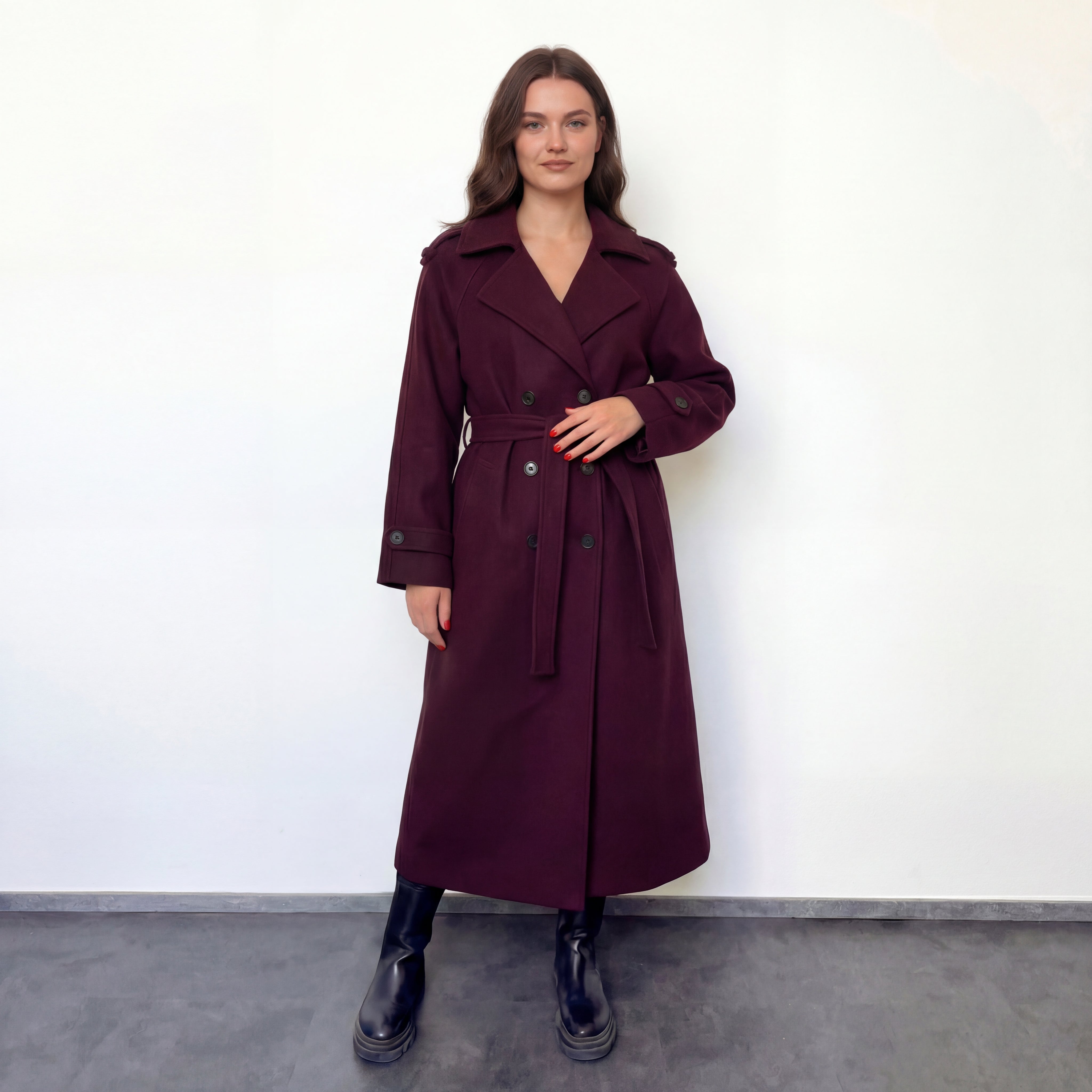 Alicijas rudens ziemas mētelis