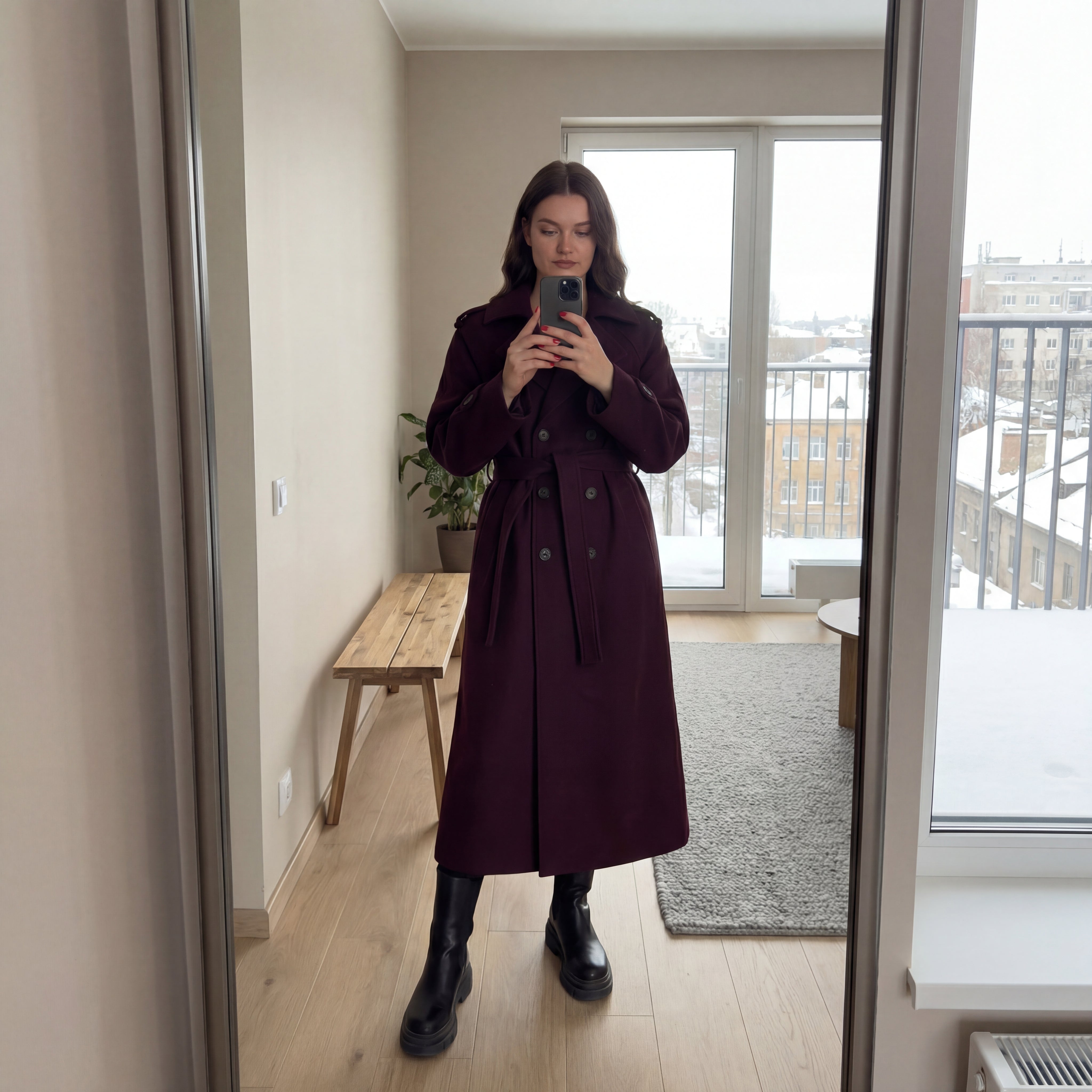 Alicijas rudens ziemas mētelis