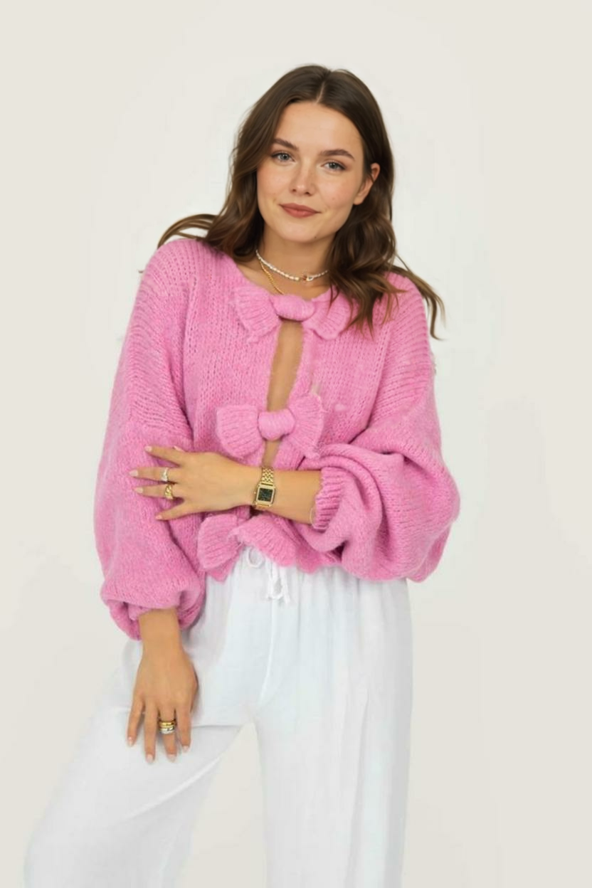 Twist & Bow – divpusējs džemperis