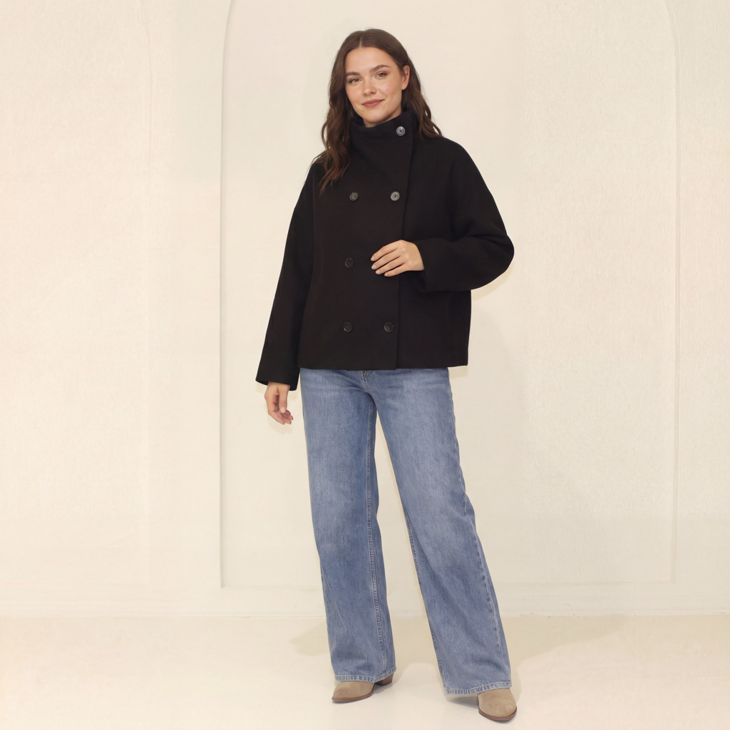 Clarissa jaka ar stāvapkakli