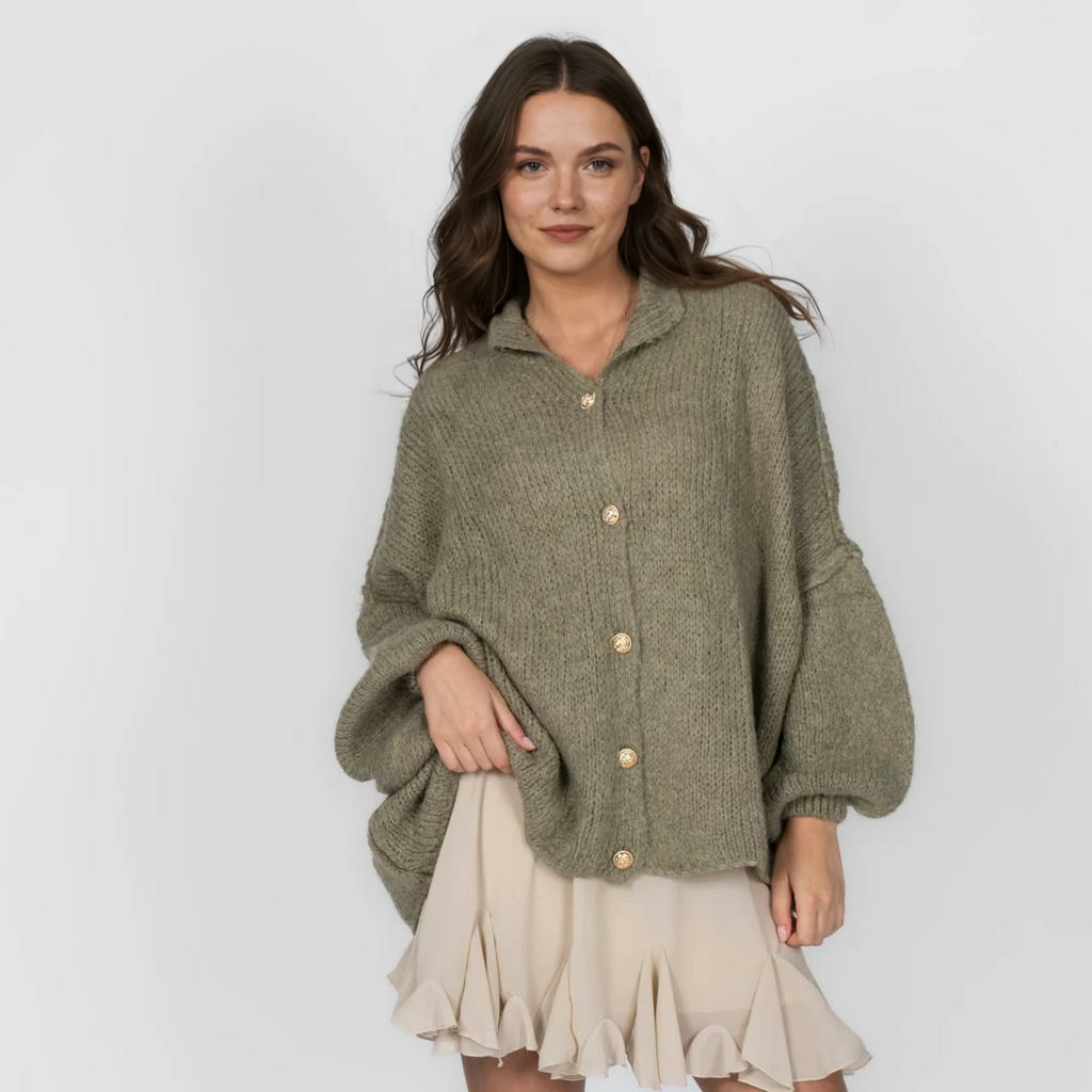 Ierobežota komplekta oversized kardigan CozyGlam & Rock Summer