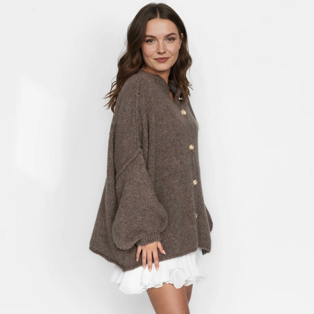 Ierobežota komplekta oversized kardigan CozyGlam & Rock Summer