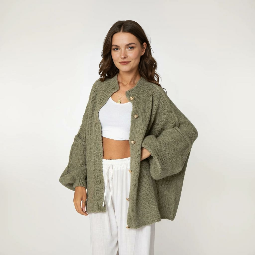 Ierobežota komplekta oversized kardigan CozyGlam & Rock Summer