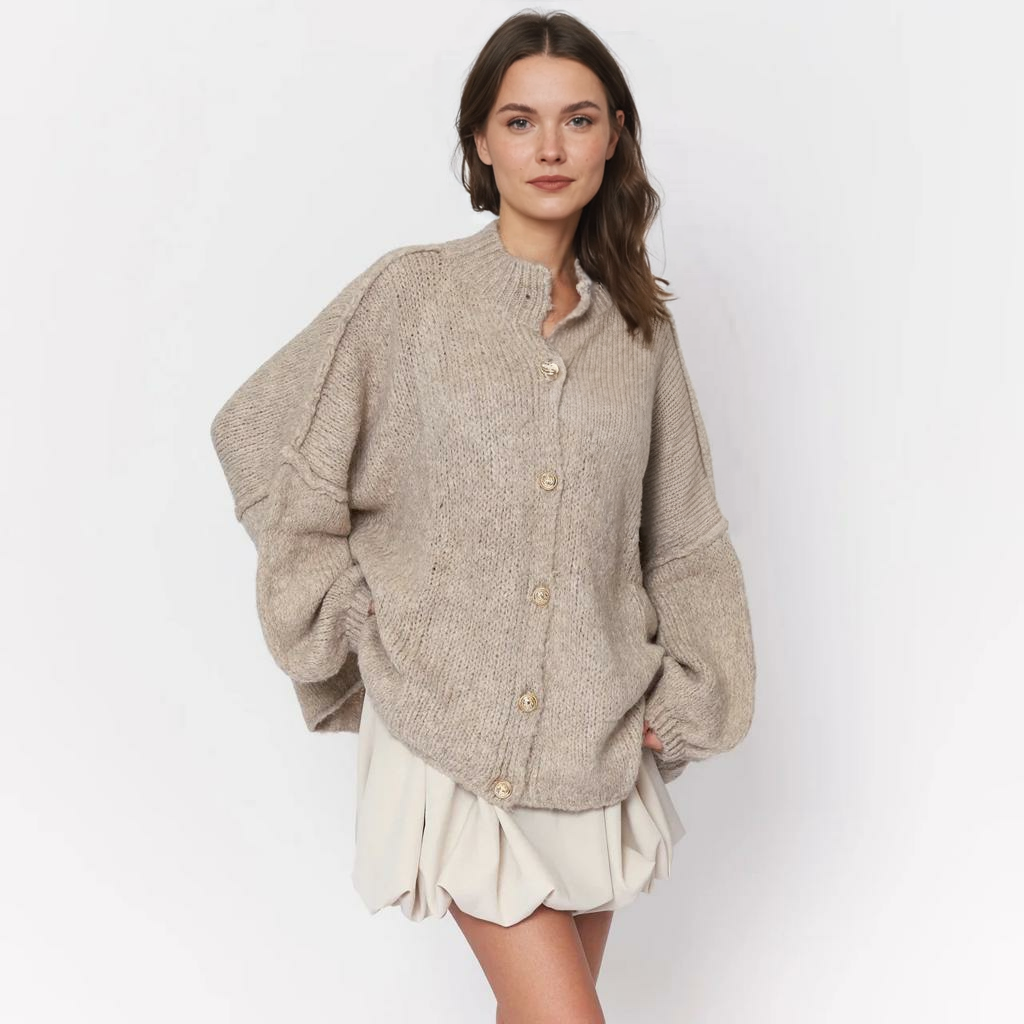 Ierobežota komplekta oversized kardigan CozyGlam & Rock Summer