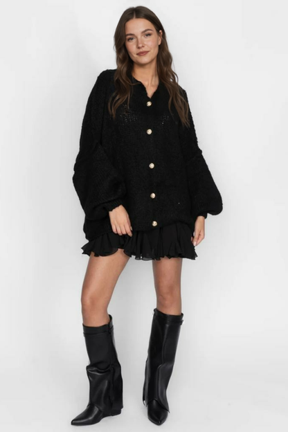 Lielgabarīta kardigans CozyGlam