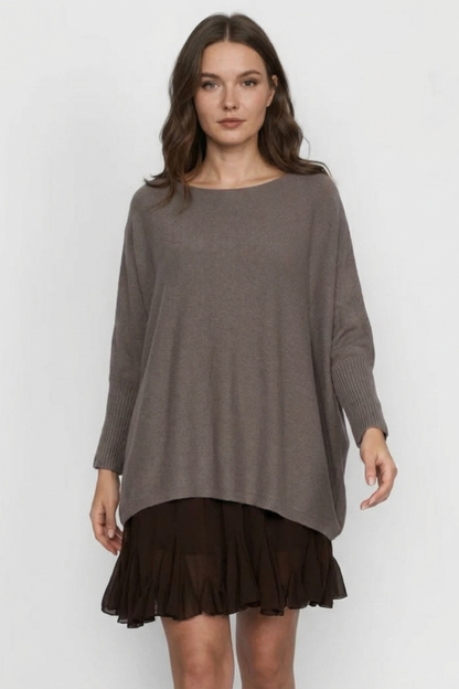 Liela izmēra, mājīgs džemperis