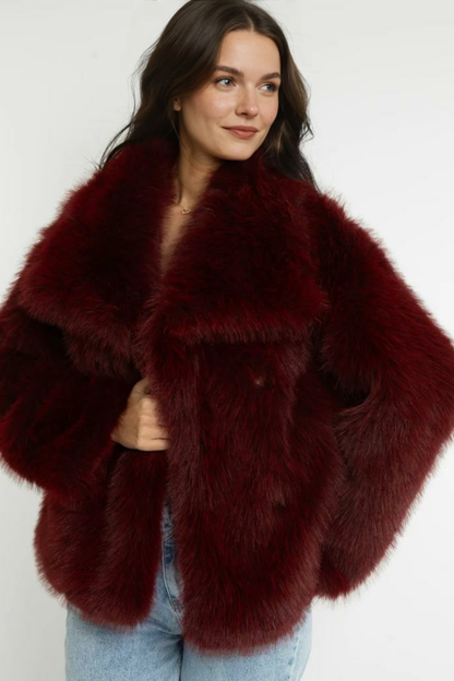 Mākslīgās kažokādas jaka