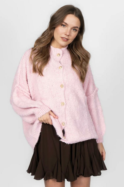 Cozy Glam Lielizmera Kardigan