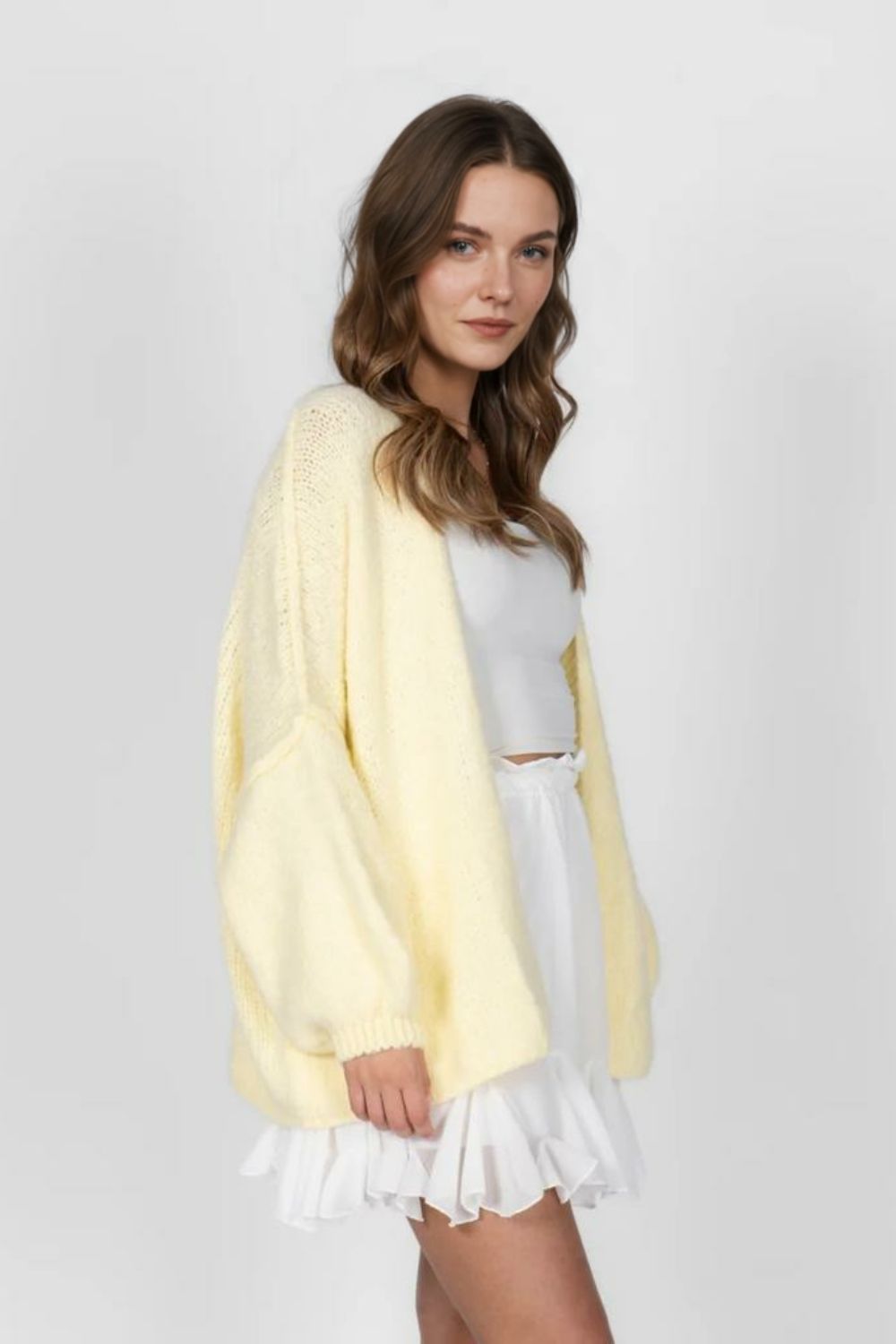 Ikdienas lielizmēra kardigans