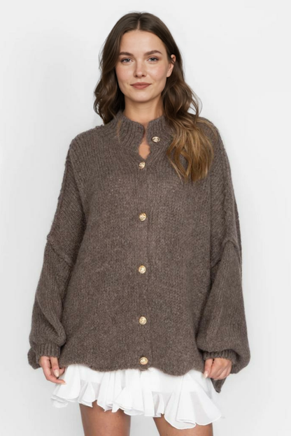 Lielgabarīta kardigans CozyGlam