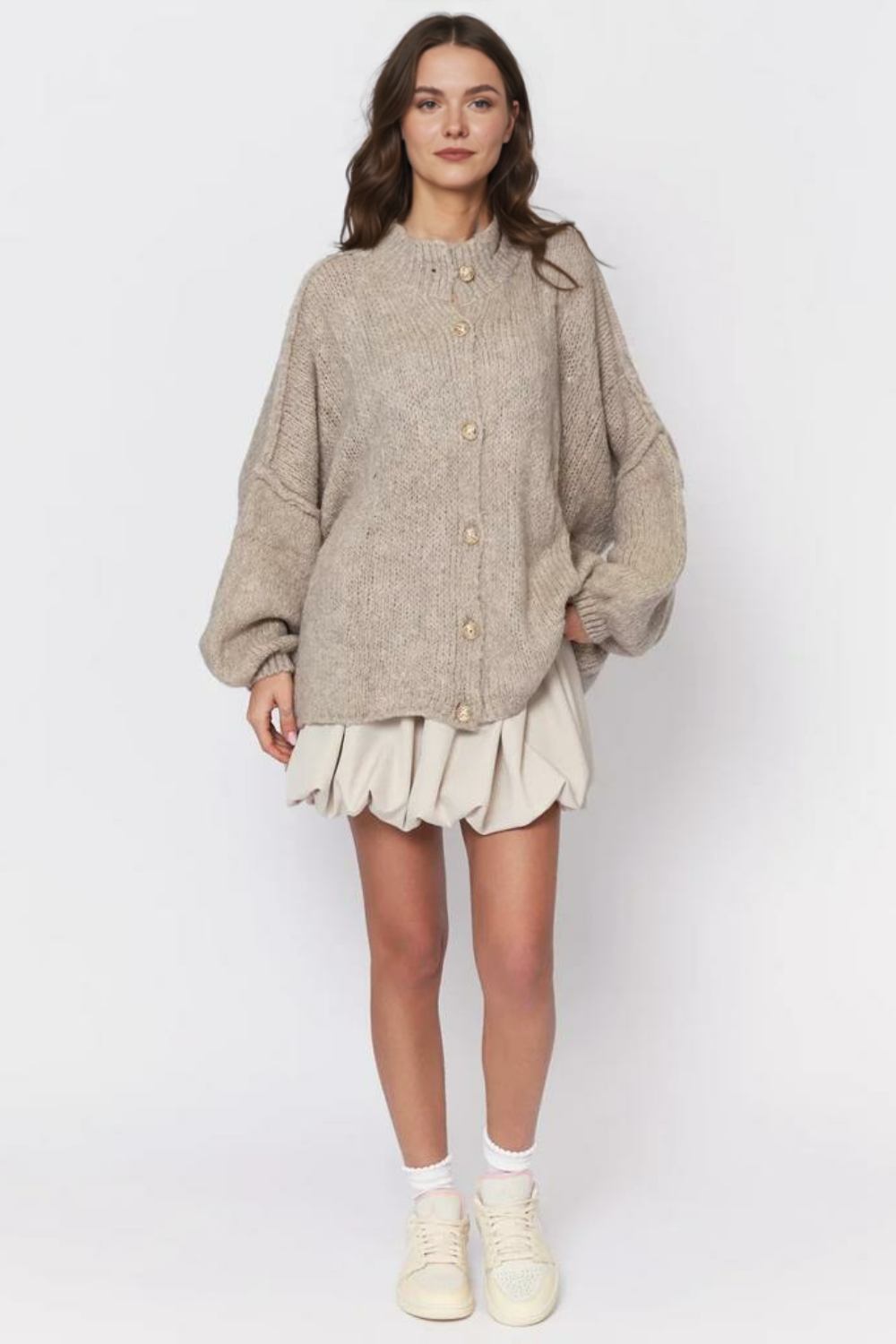 Lielgabarīta kardigans CozyGlam