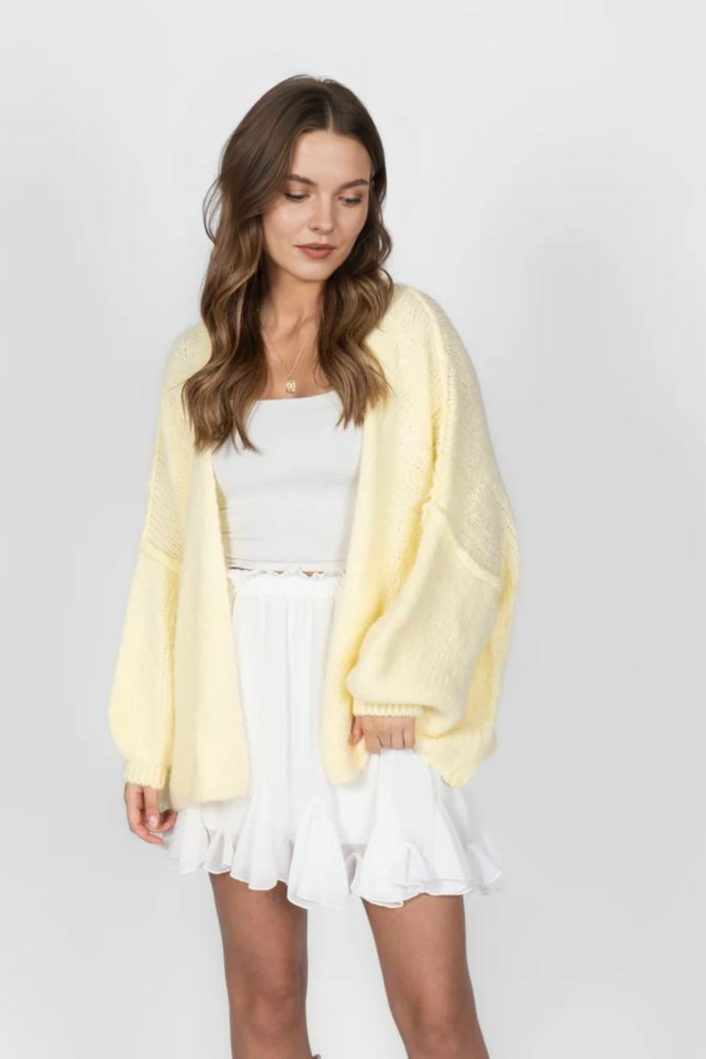 Ikdienas lielizmēra kardigans