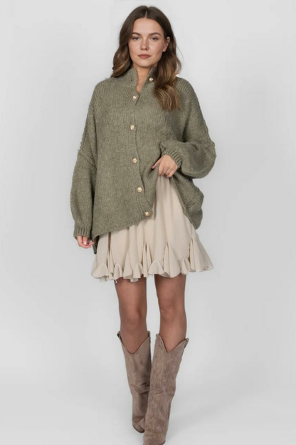 Lielgabarīta kardigans CozyGlam