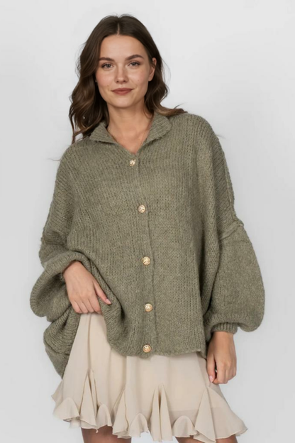 Lielgabarīta kardigans CozyGlam