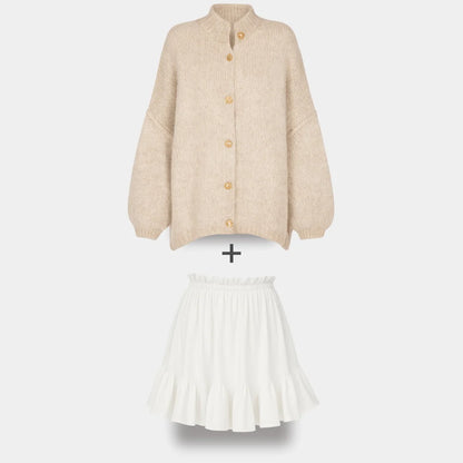 Ierobežota komplekta oversized kardigan CozyGlam & Rock Summer