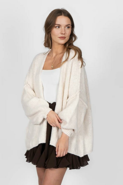 Ikdienas lielizmēra kardigans