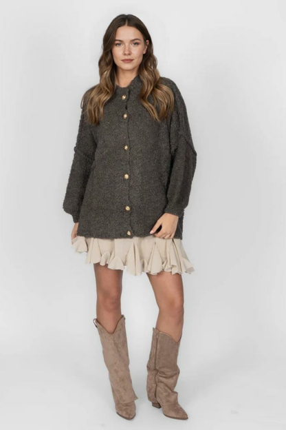 Cozy Glam Lielizmera Kardigan