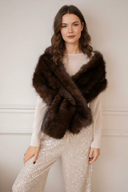 Fur Hugs Choco - Šalle