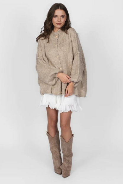 Lielgabarīta kardigans CozyGlam