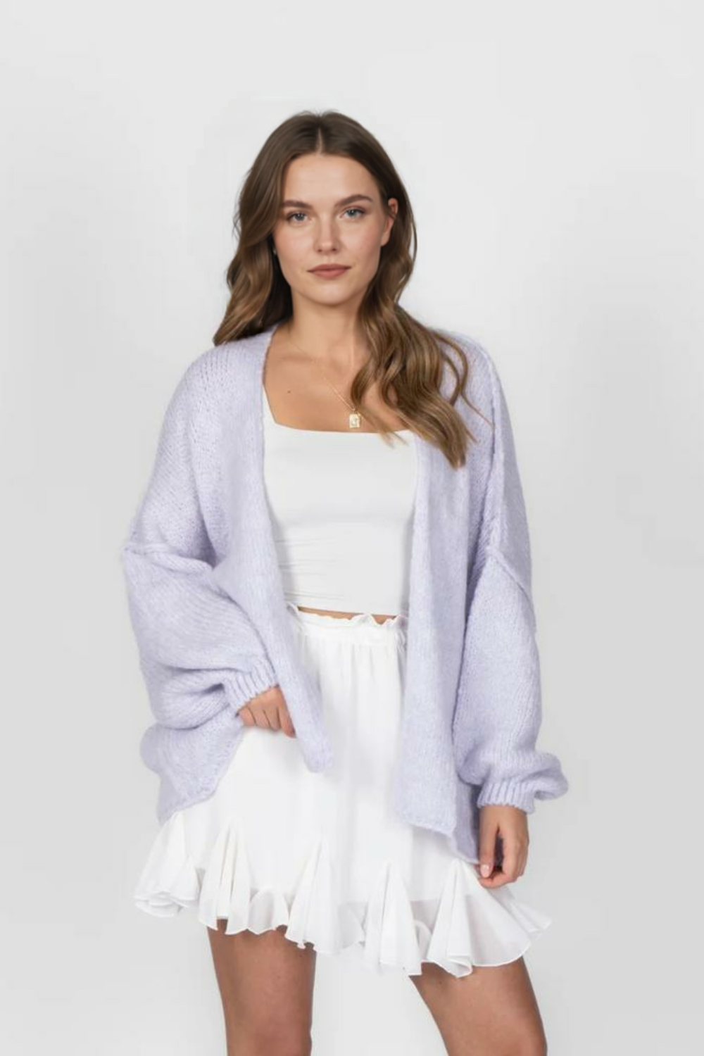 Ikdienas lielizmēra kardigans