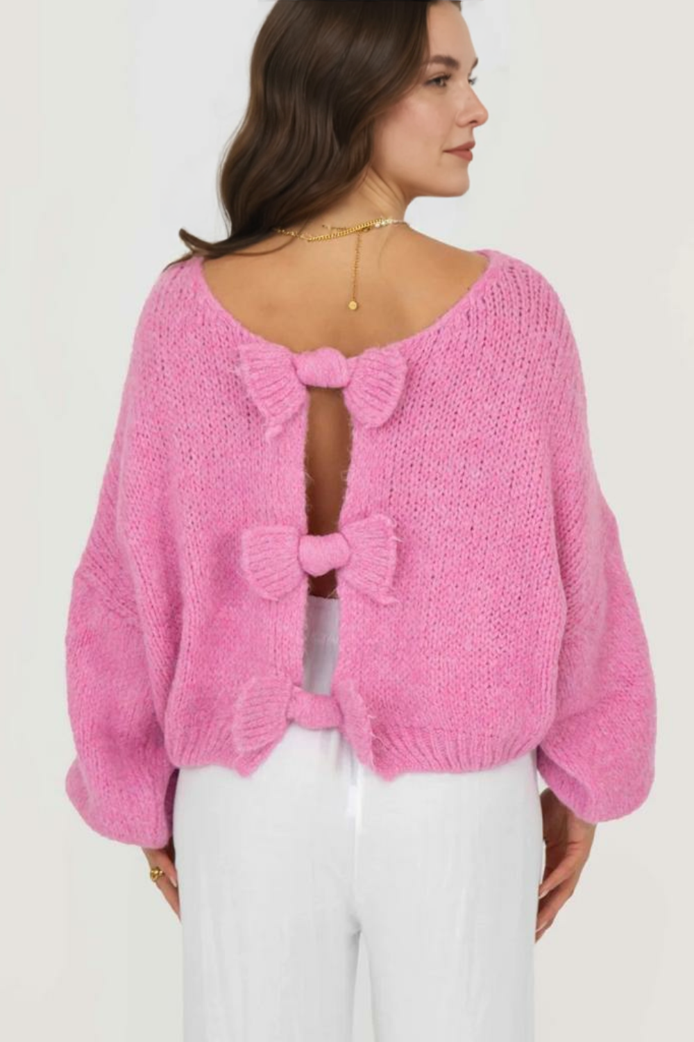 Twist & Bow – divpusējs džemperis