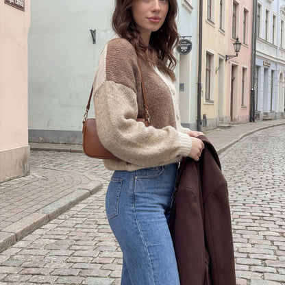 Pasteļtoņa samta lielizmēra kardigans