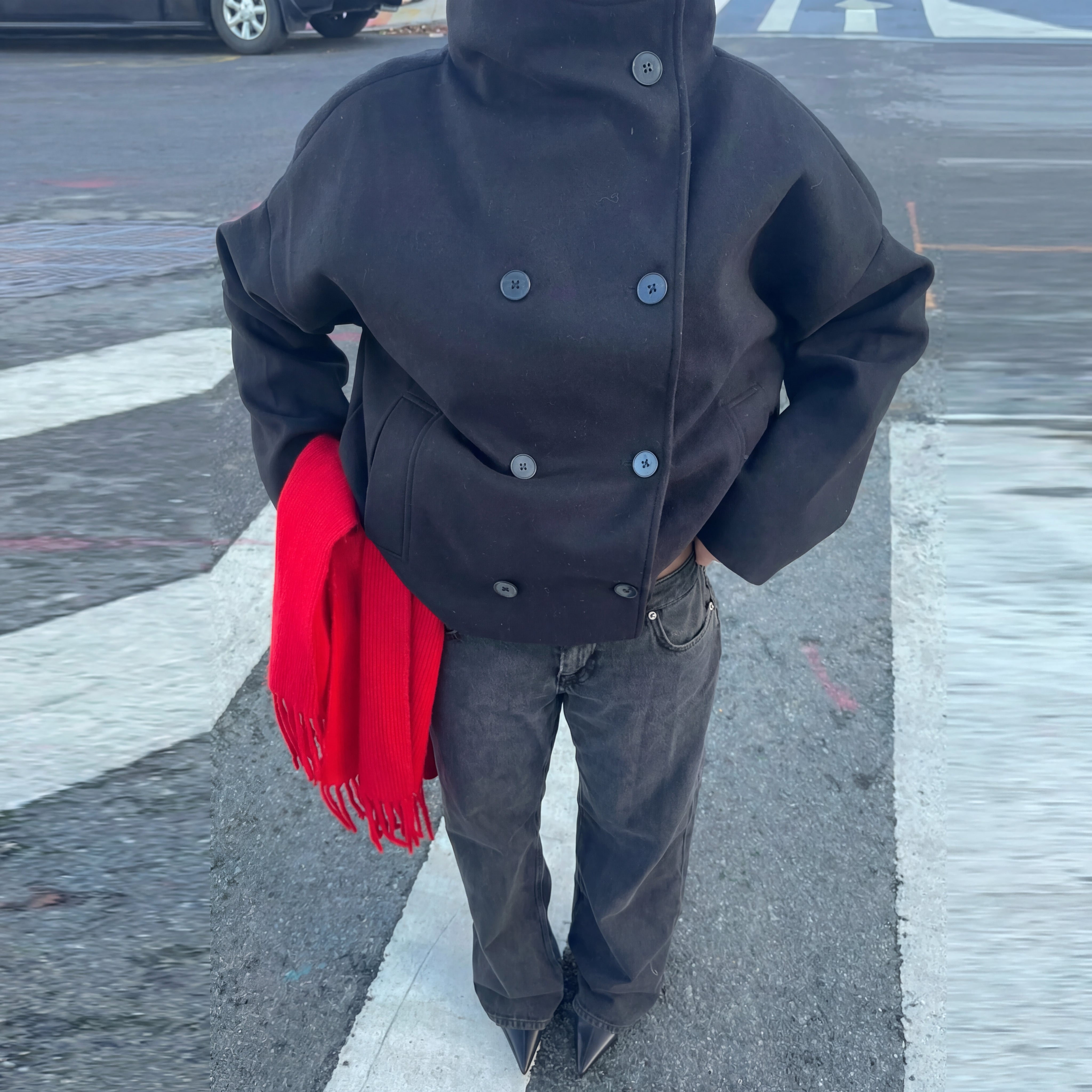 Clarissa jaka ar stāvapkakli