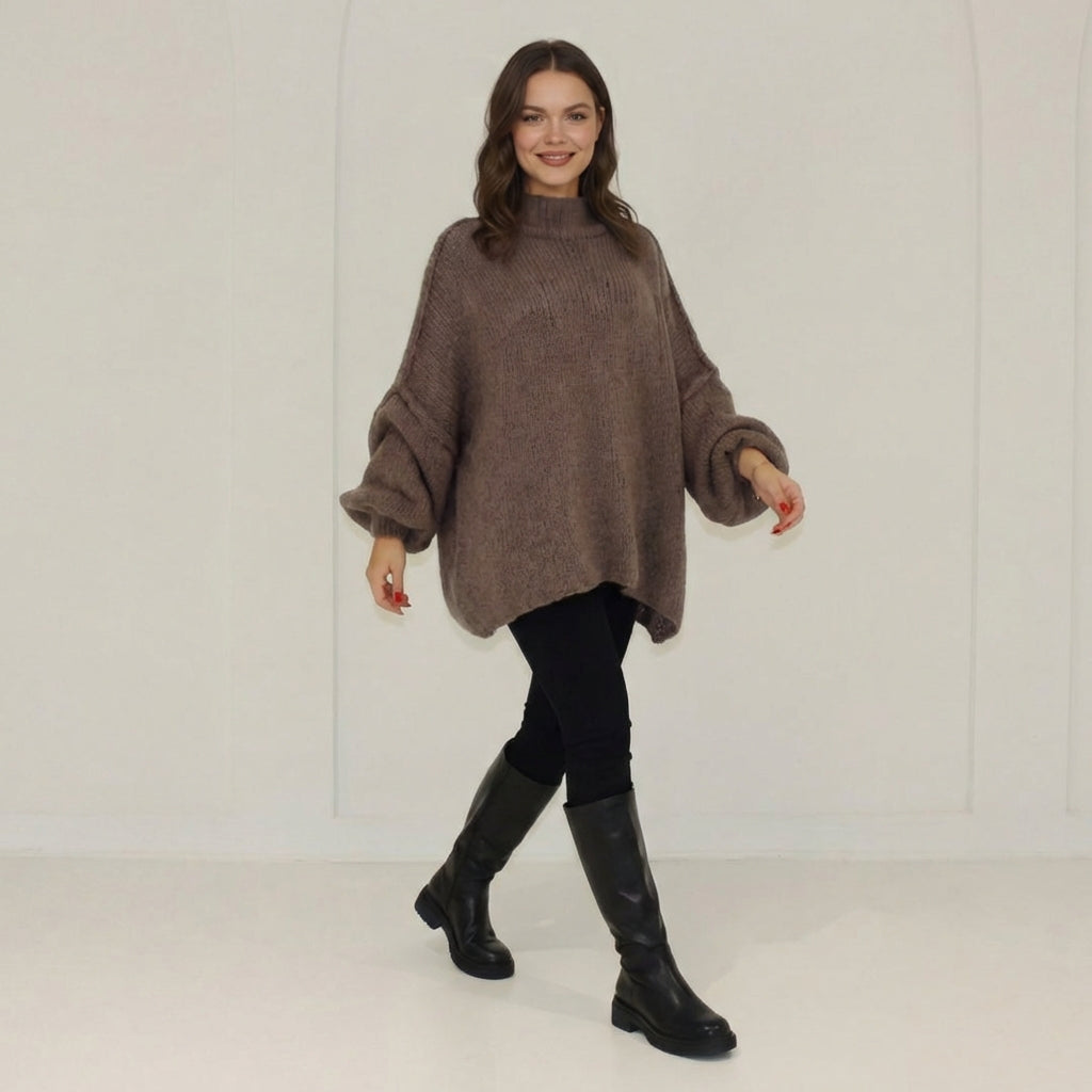 Lielgabarīta džemperis