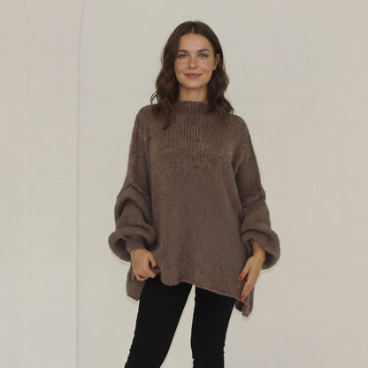 Lielgabarīta džemperis