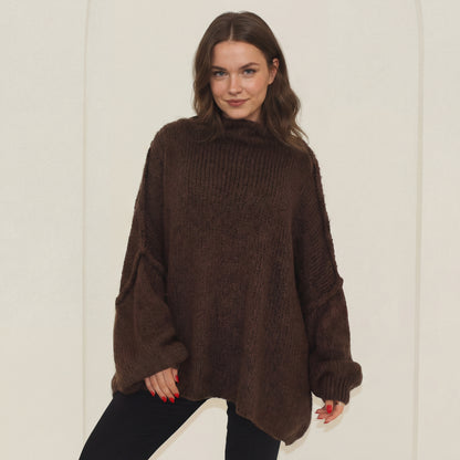 Lielgabarīta džemperis