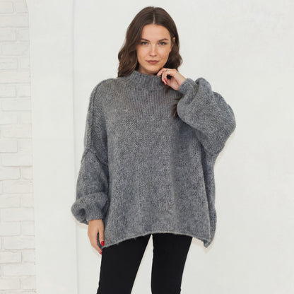 Lielgabarīta džemperis