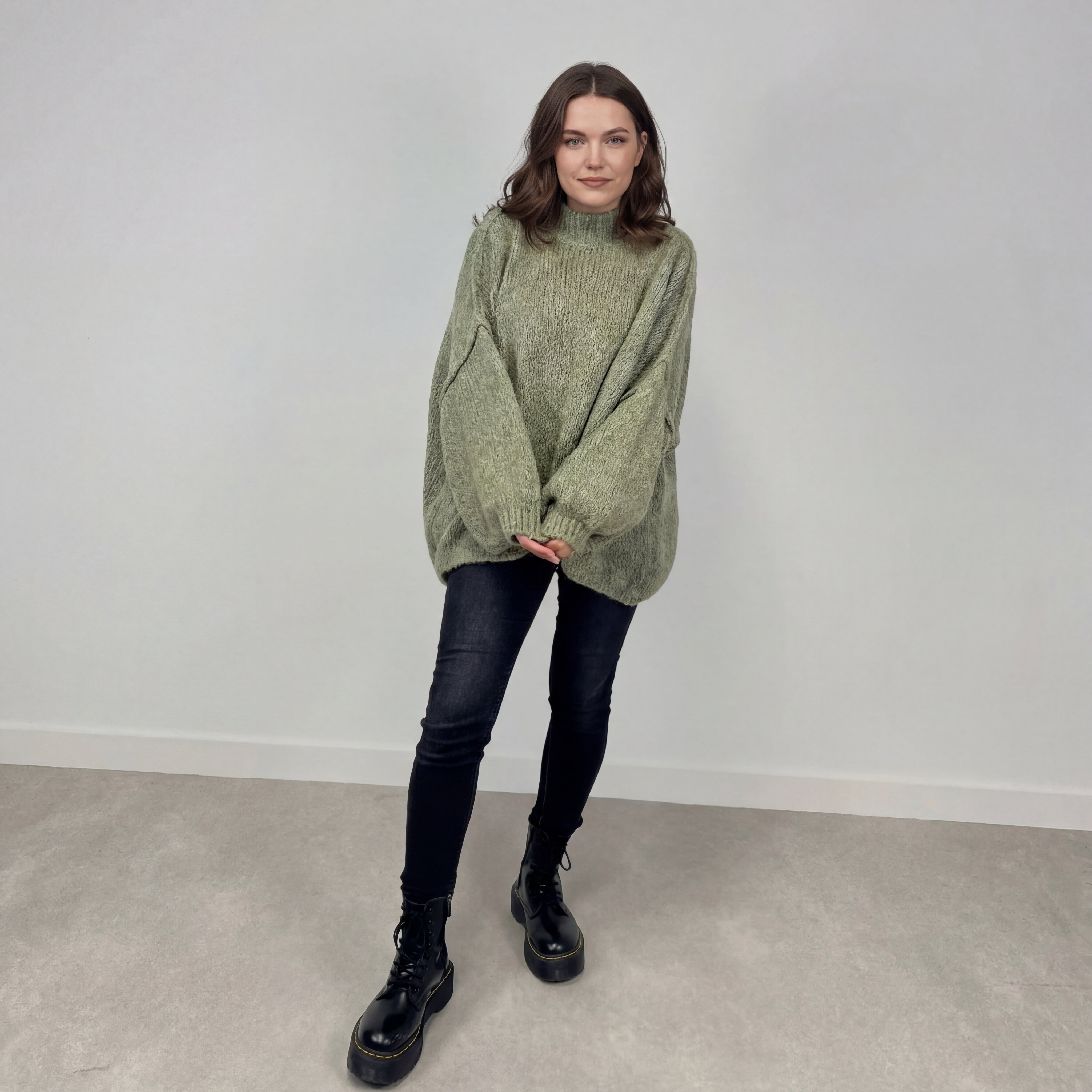 Lielgabarīta džemperis