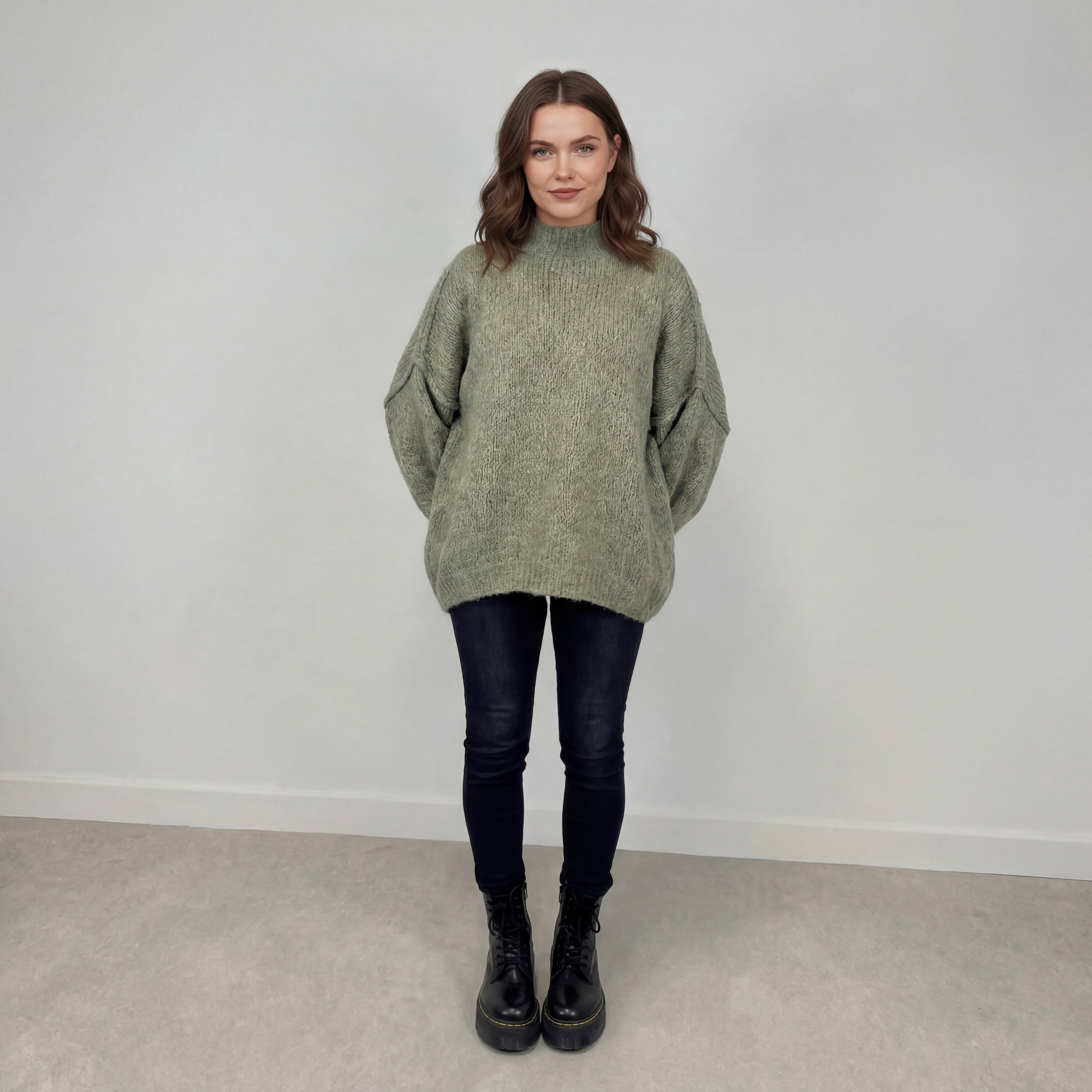 Lielgabarīta džemperis